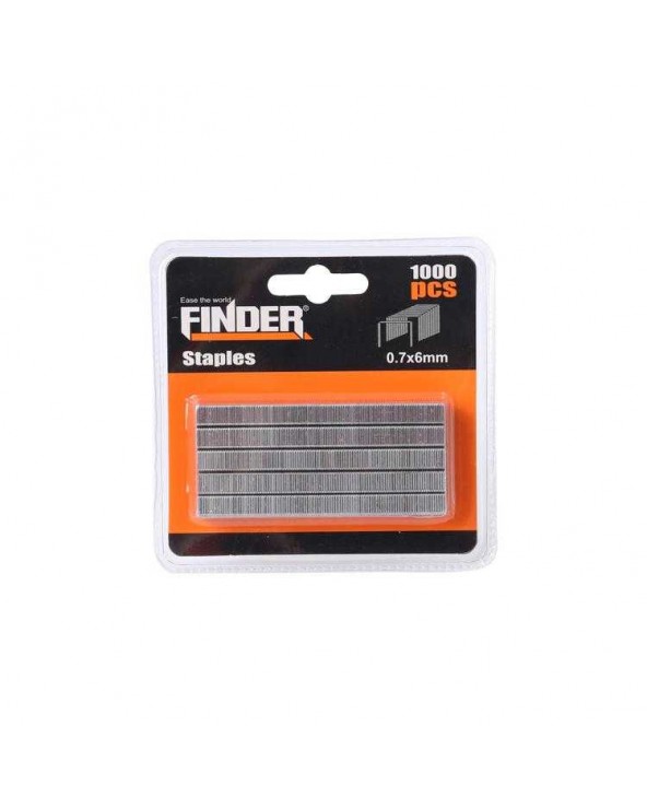 Ανταλλακτικά δίχαλα για καρφωτικό - 1000pcs - 0.7*6mm - Finder