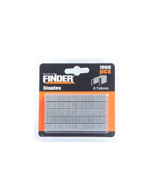 Ανταλλακτικά δίχαλα για καρφωτικό - 1000pcs - 0.7*8mm - Finder