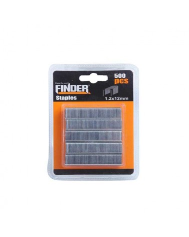 Ανταλλακτικά δίχαλα για καρφωτικό - 500pcs - 1.2*12mm - Finder