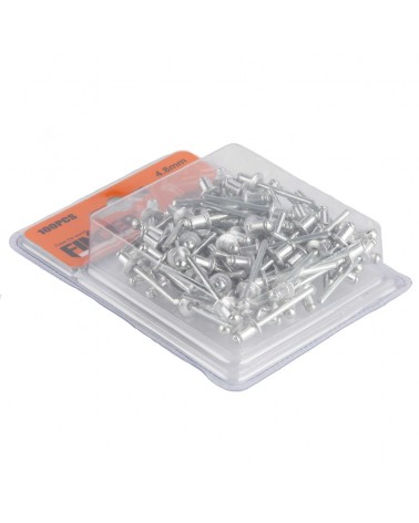 Πριτσίνια αλουμινίου - 100pcs - 4.8mm - Finder