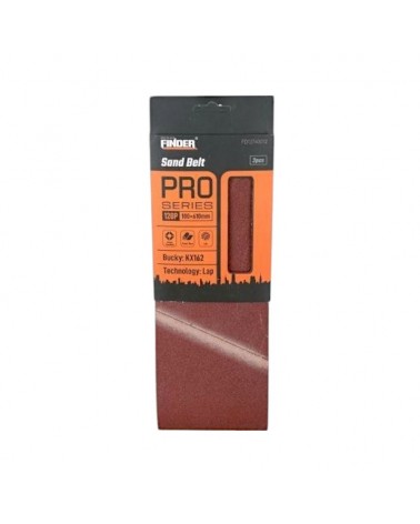 Σετ ταινίες λείανσης για ταινιολειαντήρα - Sand Belt - 120P - 3pcs - Finder