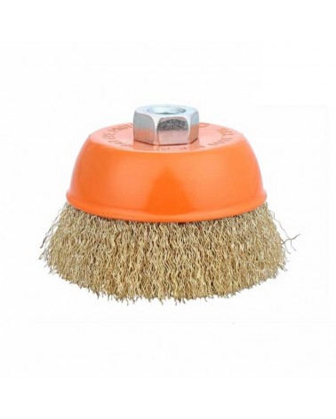 Συρματόβουρτσα πλεκτή για γωνιακό τροχό - 5  /125mm - Finder