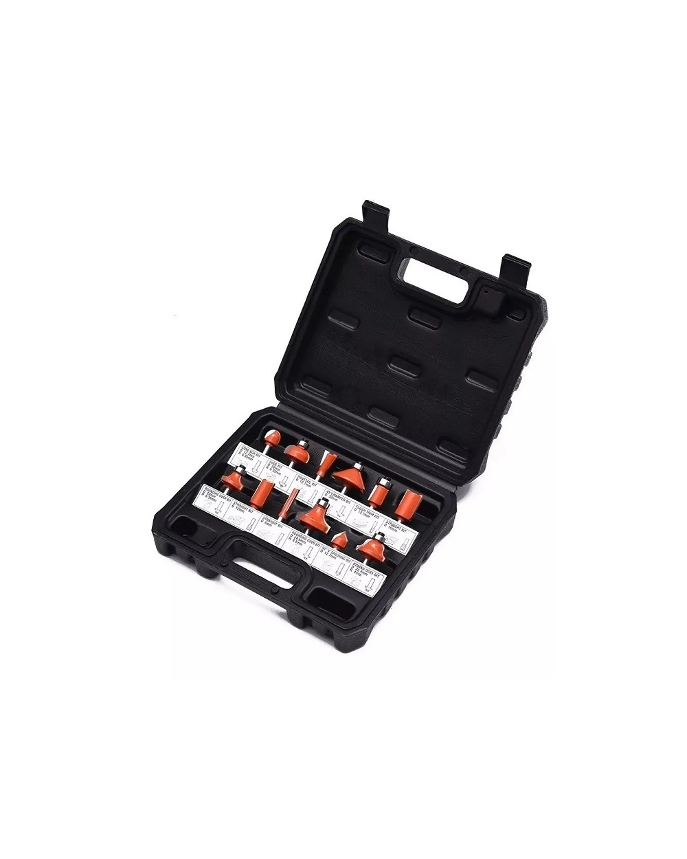 Σετ φρέζες ξύλου για ρούτερ - 12pcs - Φ12mm - Finder
