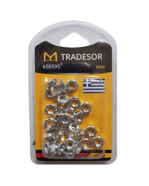 Σετ 30Χ - Παξιμάδια - 6mm