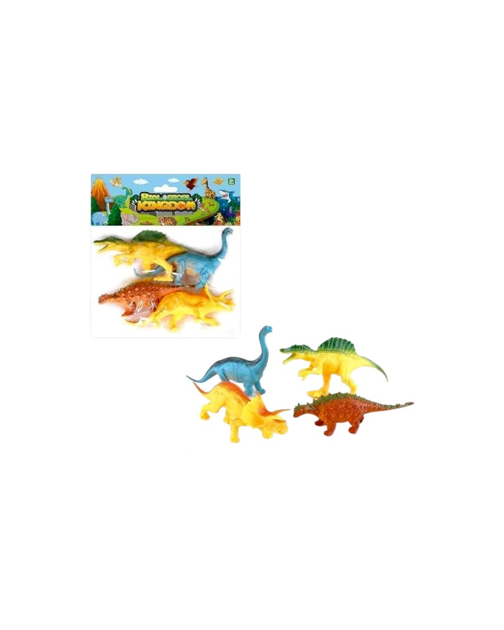 Σετ φιγούρες δεινοσαύρων - 4pcs - 3002-19