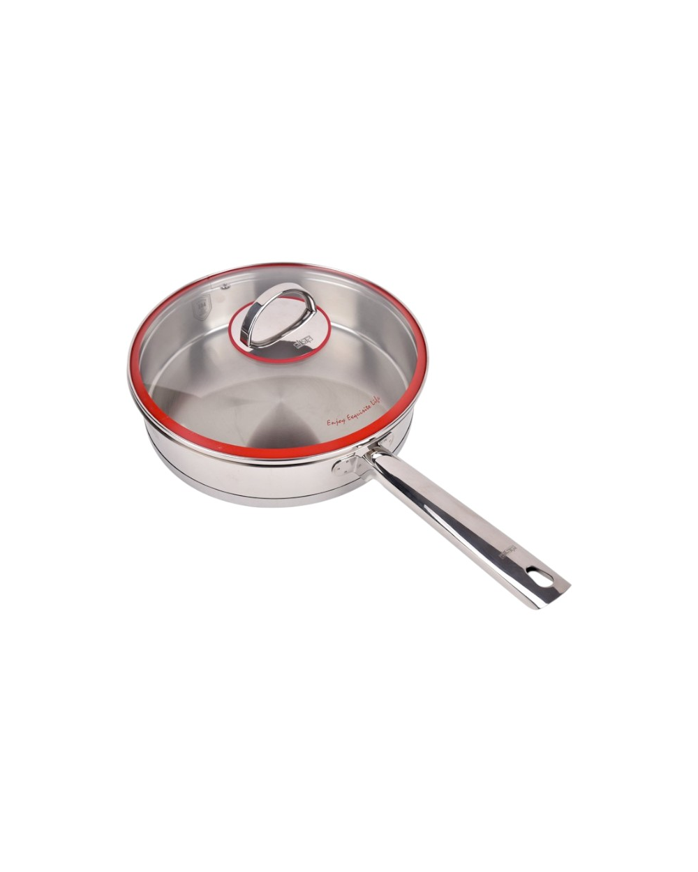 Τηγάνι ανοξείδωτο με καπάκι - 2.5L - CS003-C24 - DSP