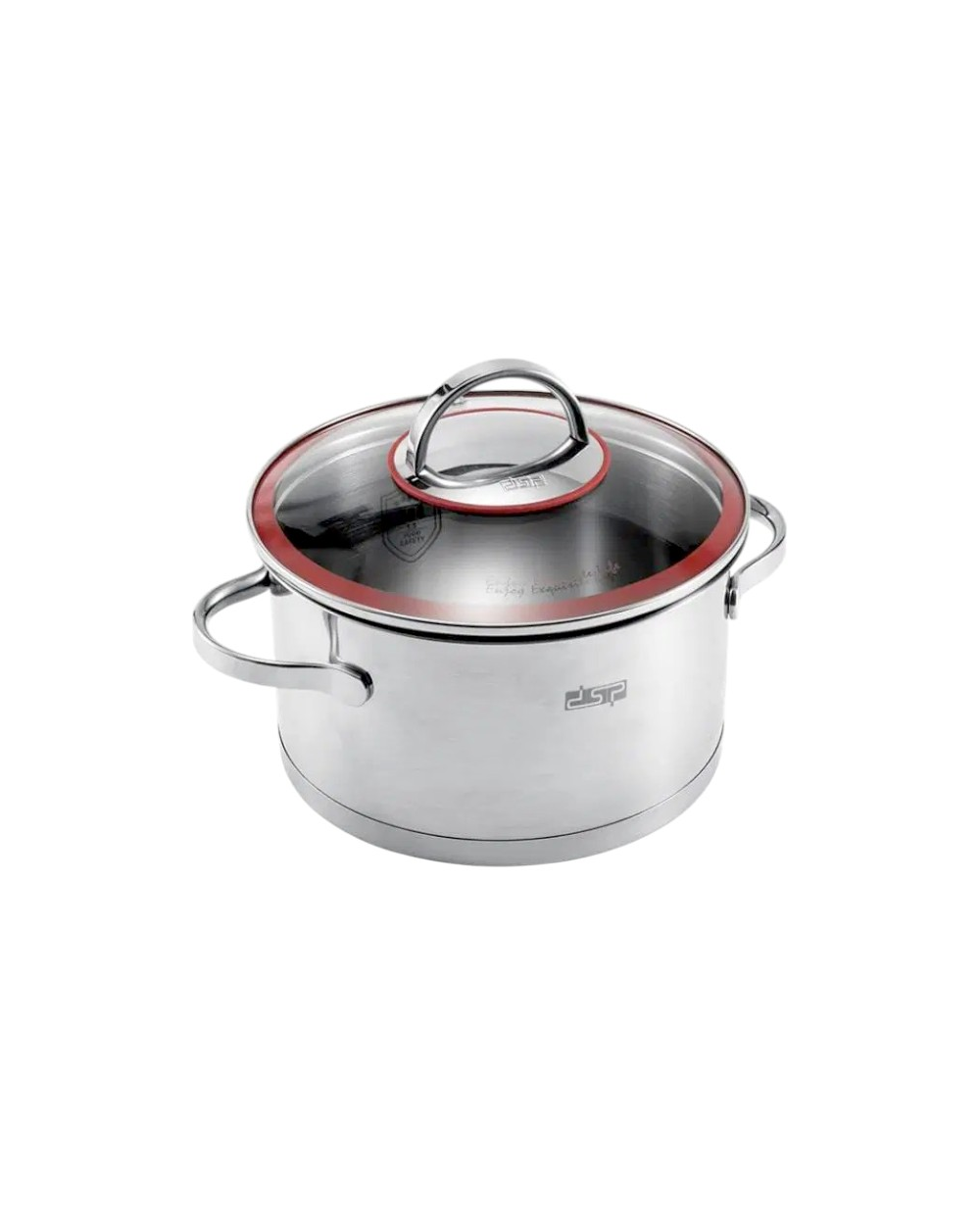 Κατσαρόλα ανοξείδωτη με καπάκι - 3.6L - CS003-B20 - DSP