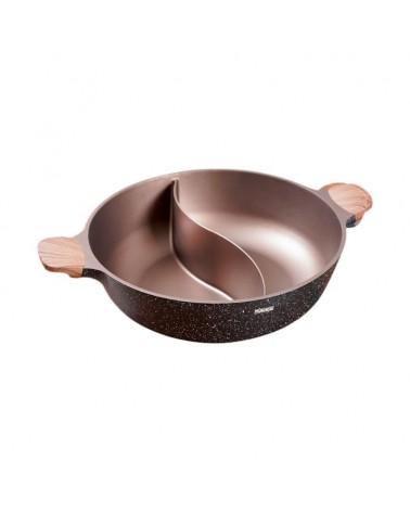 Κατσαρόλα αντικολλητική 2 θέσεων - 6.3L - CA004-G32-Black - DSP