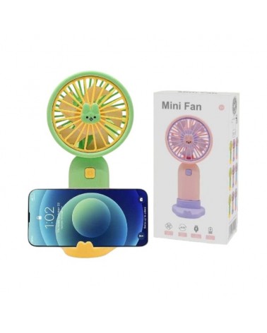 Επαναφορτιζόμενος ανεμιστήρας mini  - Sy958B - 033152 - Green
