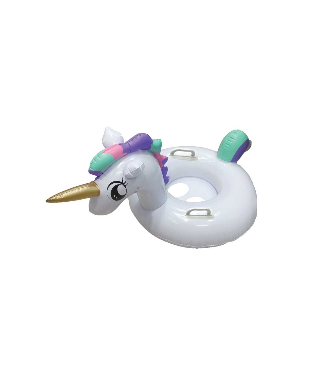 Φουσκωτό σωσίβιο Unicorn με κάθισμα και λαβές - 80cm