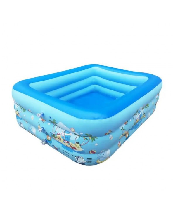 Παιδική φουσκωτή πισίνα - SL-C026 - 160*130*60cm - 151790 - Blue