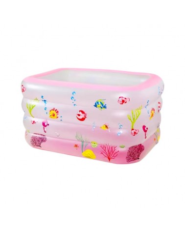Παιδική φουσκωτή πισίνα - SL-020M - 120*95*70cm - 151806 - Pink