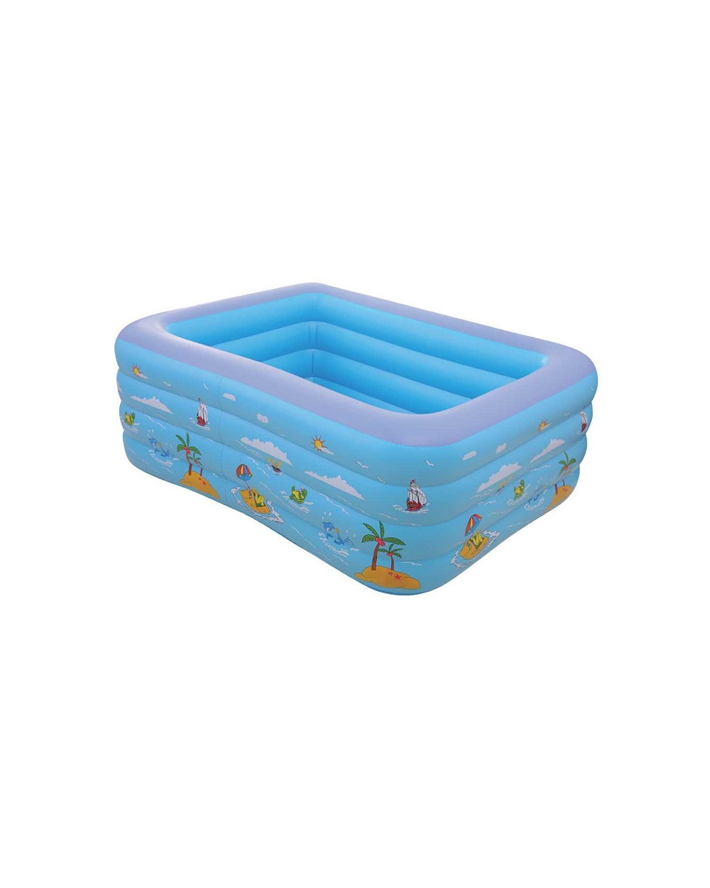 Παιδική φουσκωτή πισίνα - SL-C028 - 180*130*70cm - 151851 - Blue