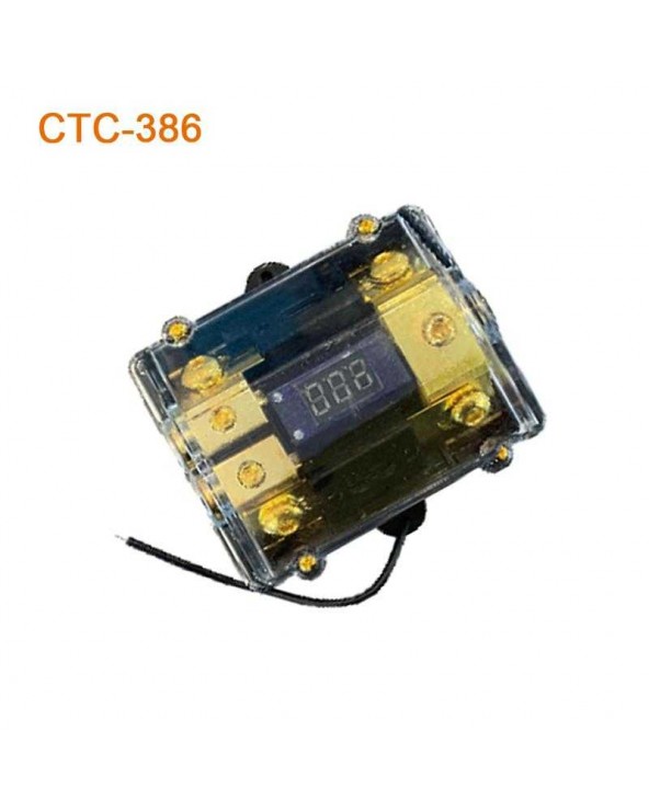 Ασφαλειοθήκη με ψηφιακό βολτόμετρο - CTC-386