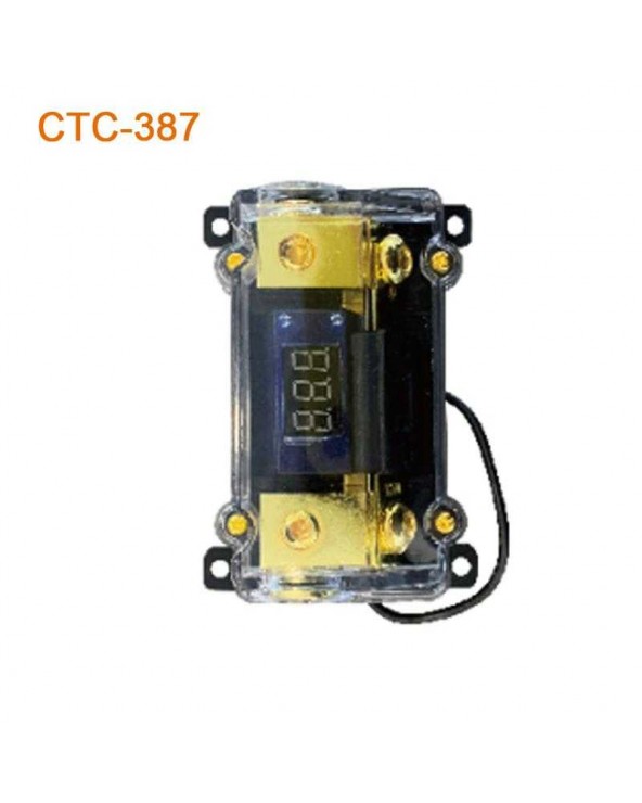 Ασφαλειοθήκη με ψηφιακό βολτόμετρο - CTC-387