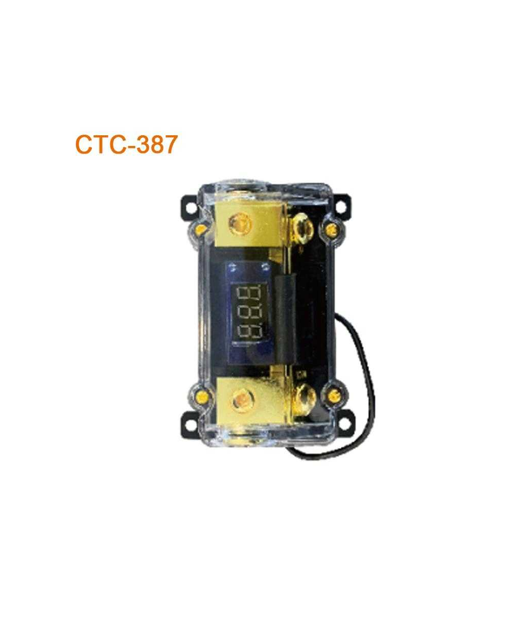 Ασφαλειοθήκη με ψηφιακό βολτόμετρο - CTC-387
