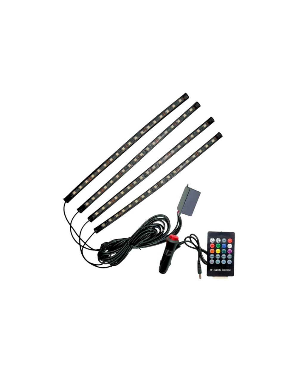 Σετ φωτισμού καμπίνας αυτοκινήτου LED RGBW - R-D19101-M18
