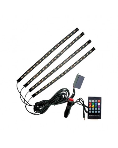 Σετ φωτισμού καμπίνας αυτοκινήτου LED RGBW - R-D19101-M18