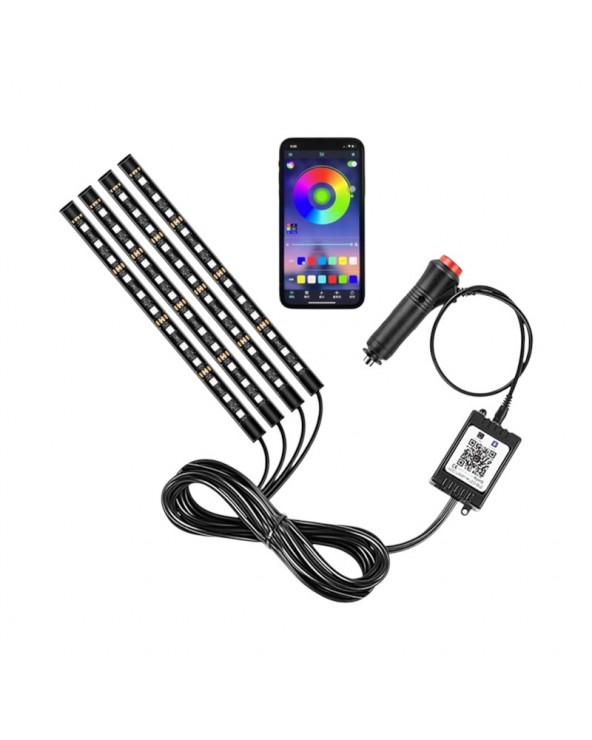 Σετ φωτισμού καμπίνας αυτοκινήτου LED - R-D19101-P12