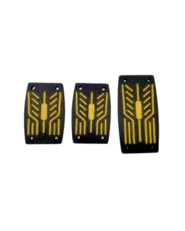 Διακοσμητικά καλύμματα πεντάλ αυτοκινήτου - R-G31113-3 - 120711 - Yellow