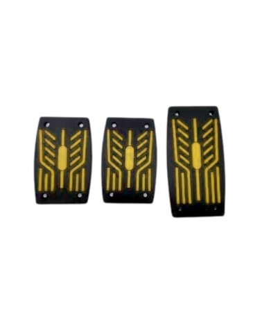Διακοσμητικά καλύμματα πεντάλ αυτοκινήτου - R-G31113-3 - 120711 - Yellow