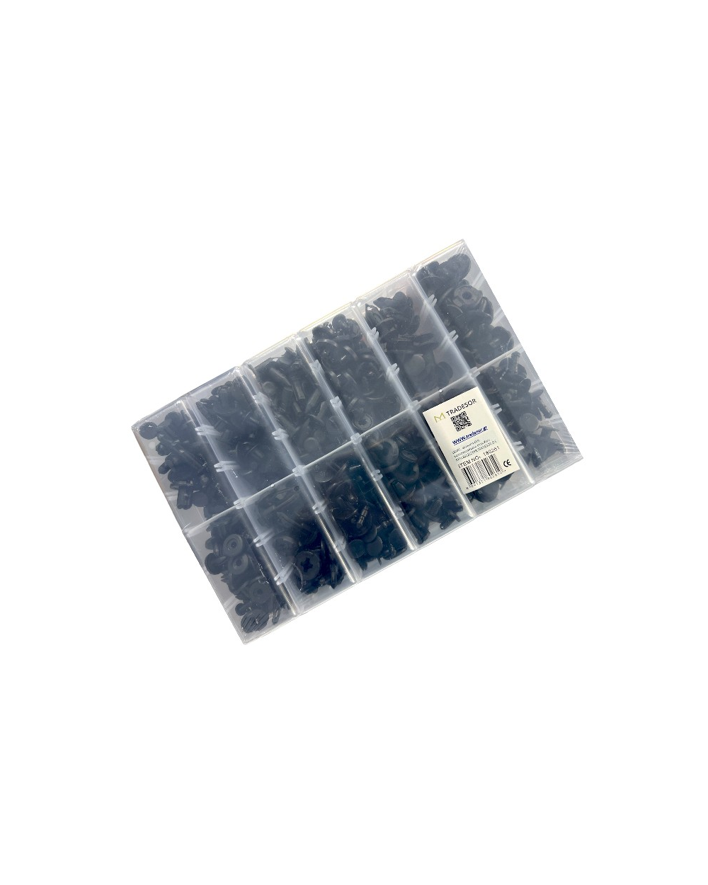 Σετ συνδετήρες αυτοκινήτου 10 τύπων - 280pcs