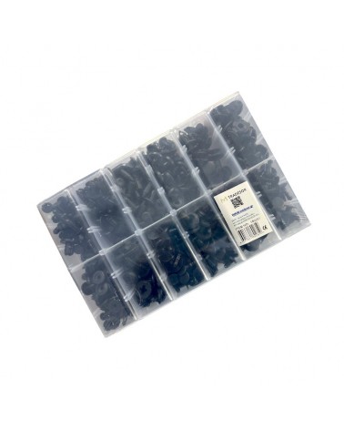 Σετ συνδετήρες αυτοκινήτου 10 τύπων - 280pcs