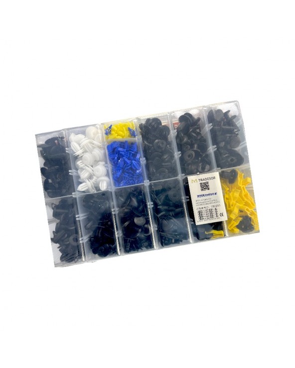 Σετ συνδετήρες αυτοκινήτου 13 τύπων - 545pcs