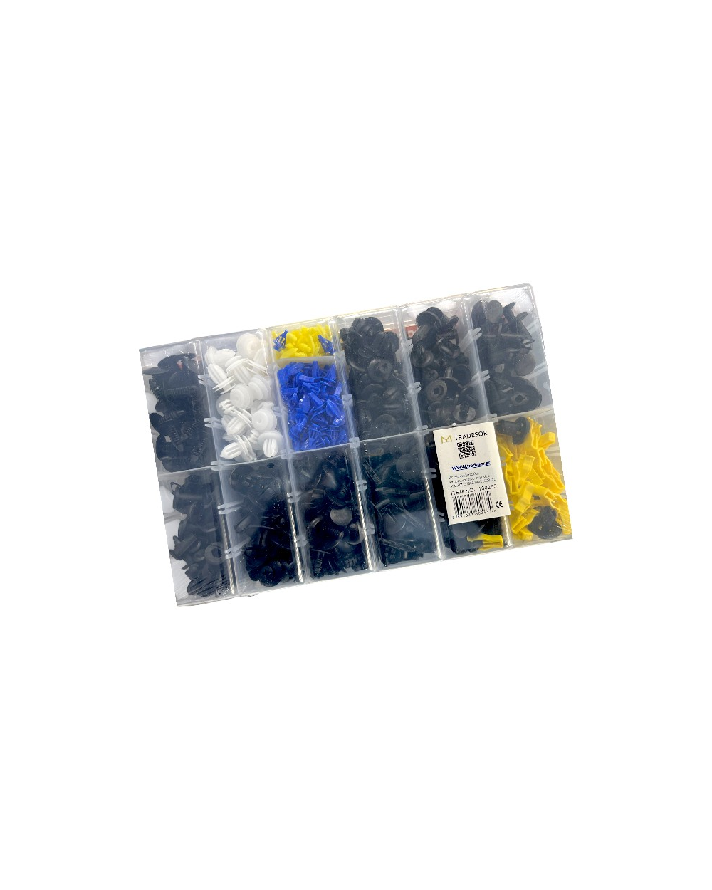 Σετ συνδετήρες αυτοκινήτου 13 τύπων - 545pcs