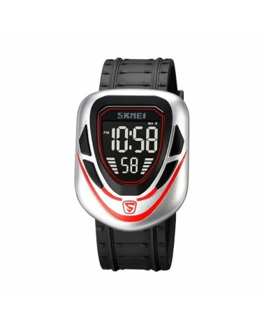 Ψηφιακό ρολόι χειρός – Skmei - 1833 - 018339 - Silver/Red