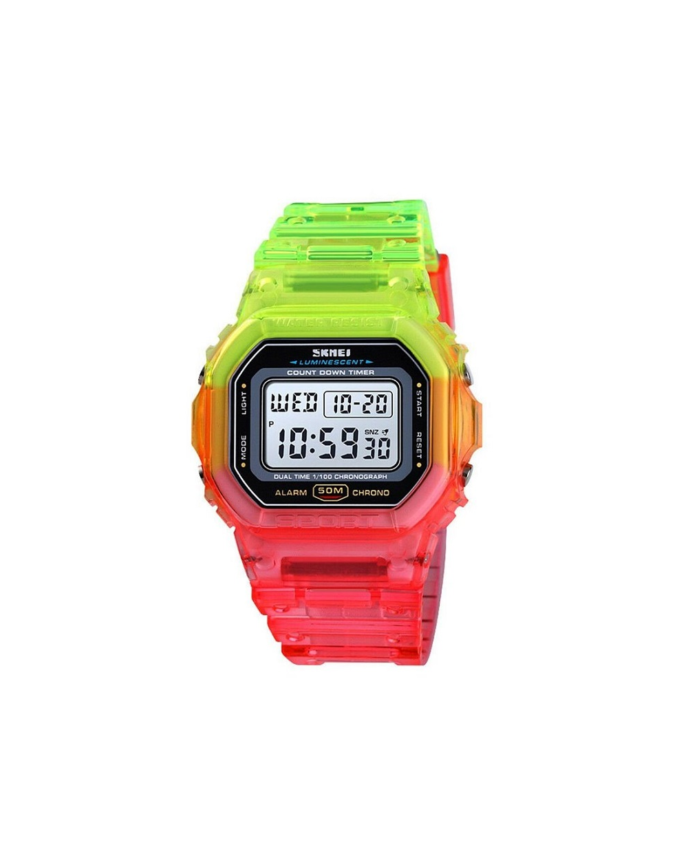 Ψηφιακό ρολόι χειρός – Skmei - 1622 - Yellow/Red