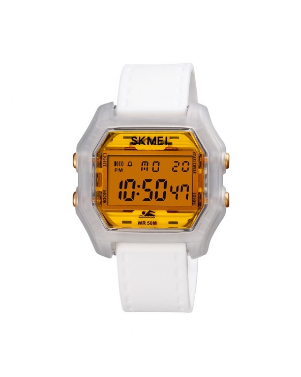 Ψηφιακό ρολόι χειρός – Skmei - 1623 - White/Gold