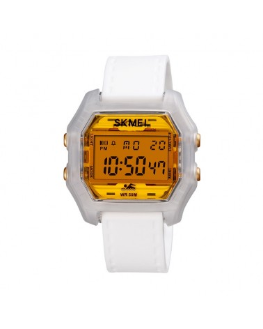 Ψηφιακό ρολόι χειρός – Skmei - 1623 - White/Gold