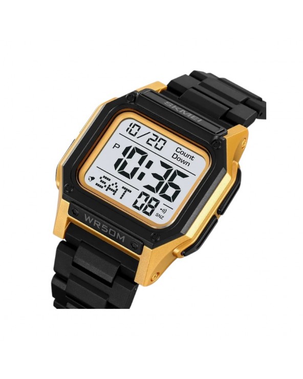 Ψηφιακό ρολόι χειρός - Skmei - 2264 - Gold/White