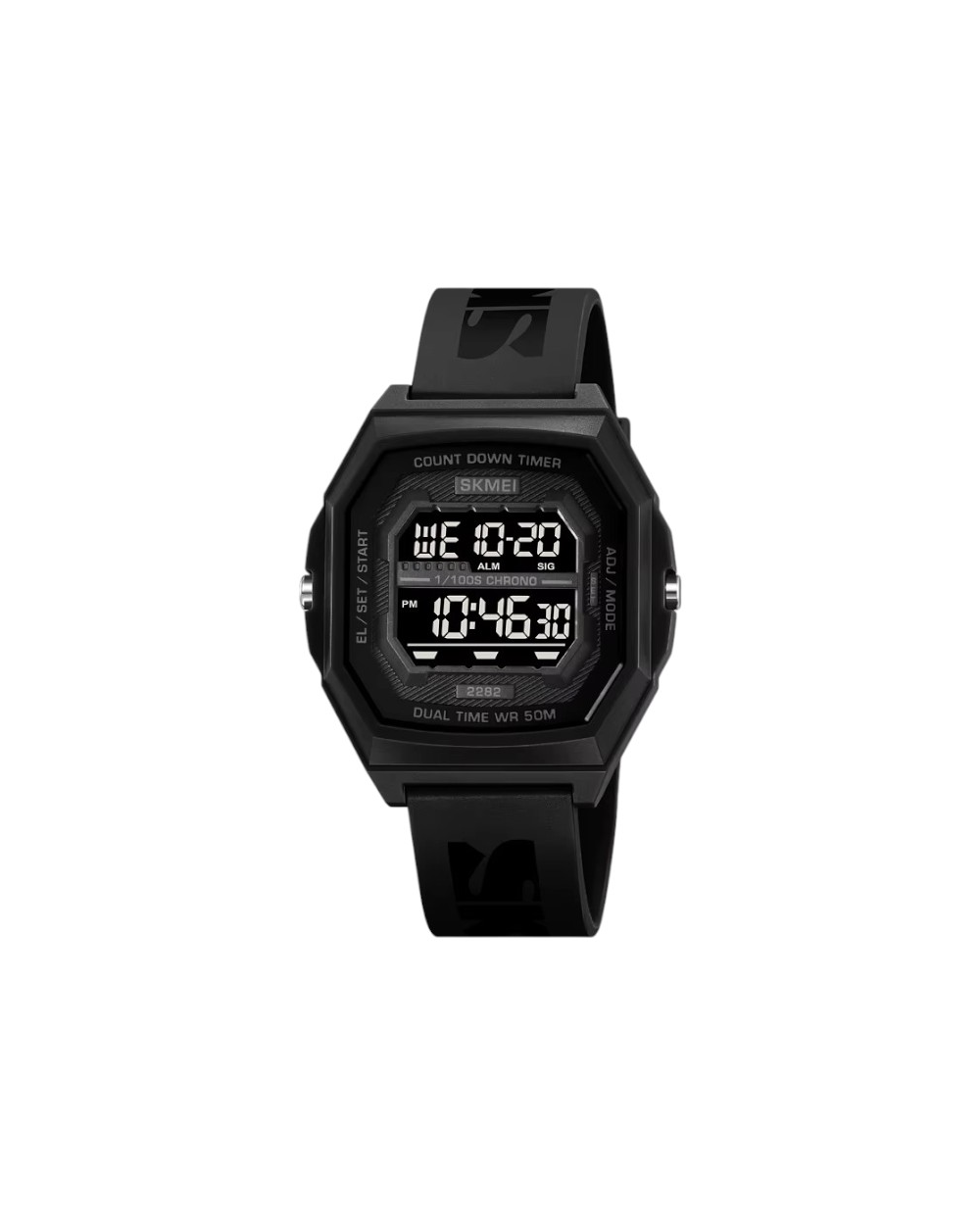 Ψηφιακό ρολόι χειρός - Skmei - 2282 - Black/Black