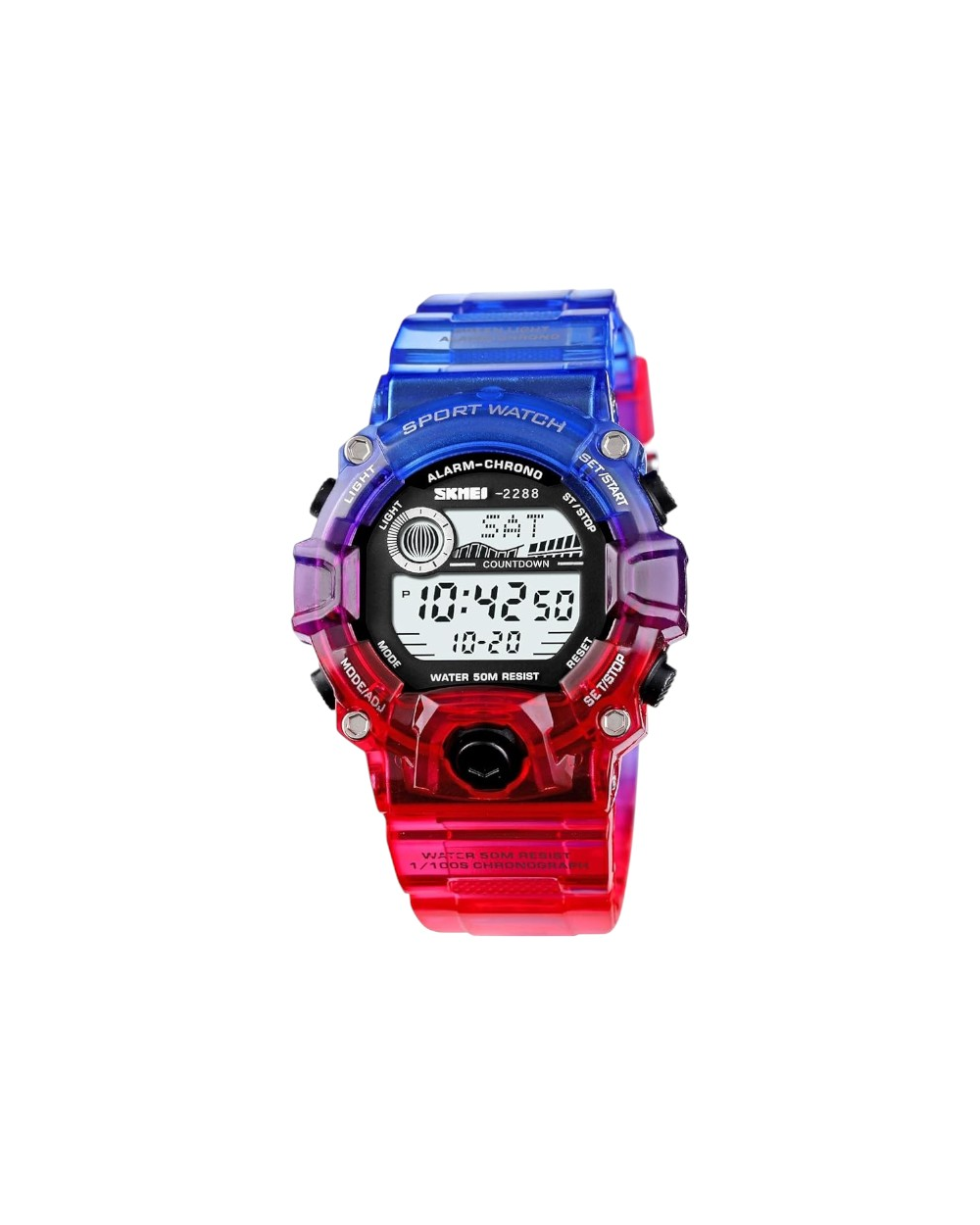 Ψηφιακό ρολόι χειρός - Skmei - 2288 - Blue/Red