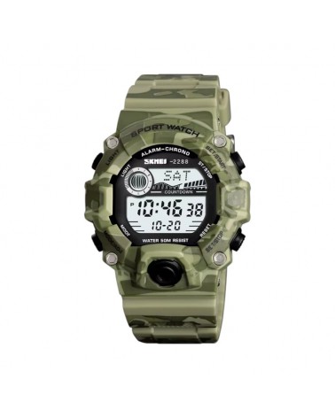 Ψηφιακό ρολόι χειρός - Skmei - 2288 - Army Green