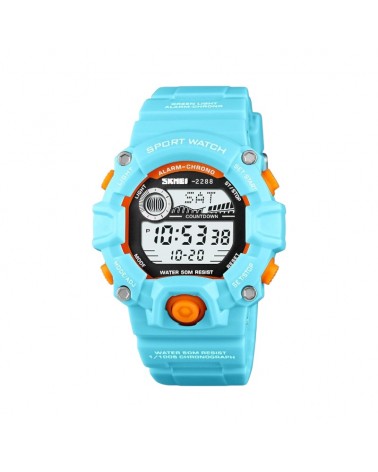 Ψηφιακό ρολόι χειρός - Skmei - 2288 - Light Blue
