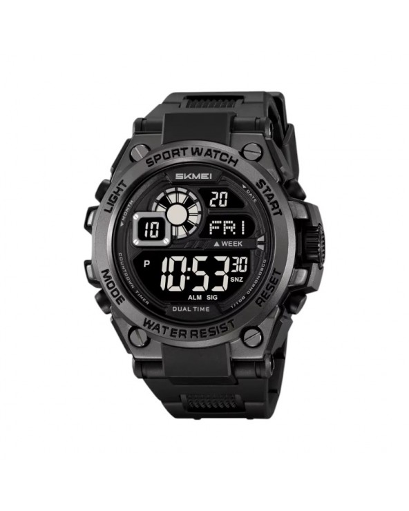 Ψηφιακό ρολόι χειρός - Skmei - 2318 - Black/Black