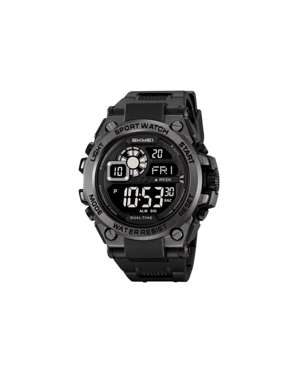 Ψηφιακό ρολόι χειρός - Skmei - 2318 - Black/Black