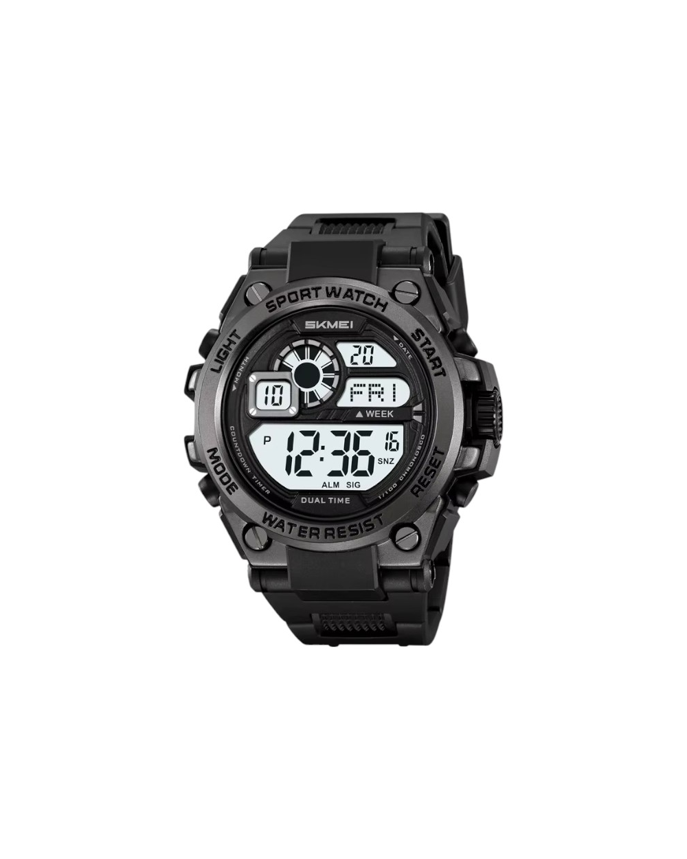 Ψηφιακό ρολόι χειρός - Skmei - 2318 - Black/White