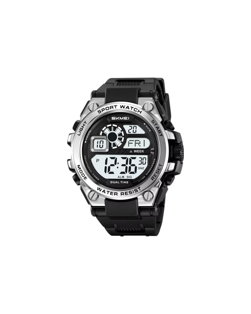 Ψηφιακό ρολόι χειρός - Skmei - 2318 - Silver