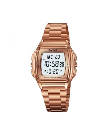 Ψηφιακό ρολόι χειρός - Skmei - 2239 - Rose Gold
