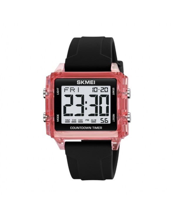Ψηφιακό ρολόι χειρός - Skmei - 2320 - Black/Pink