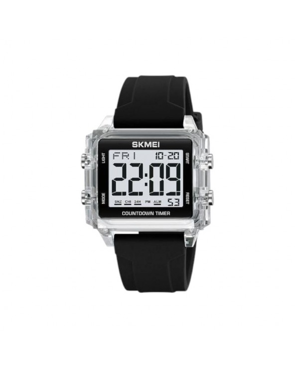 Ψηφιακό ρολόι χειρός - Skmei - 2320 - Black/Transparent