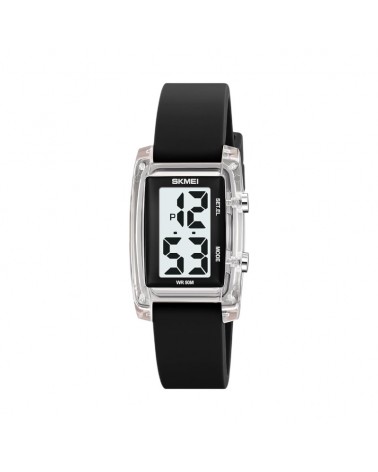Ψηφιακό ρολόι χειρός - Skmei - 2325 - Black/White Transparent