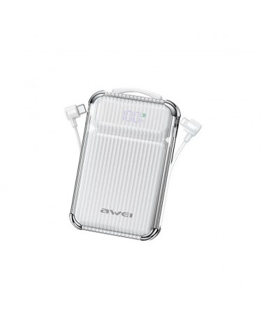 Powerbank - P89K - 10.000mah - AWEI - 007672 - White