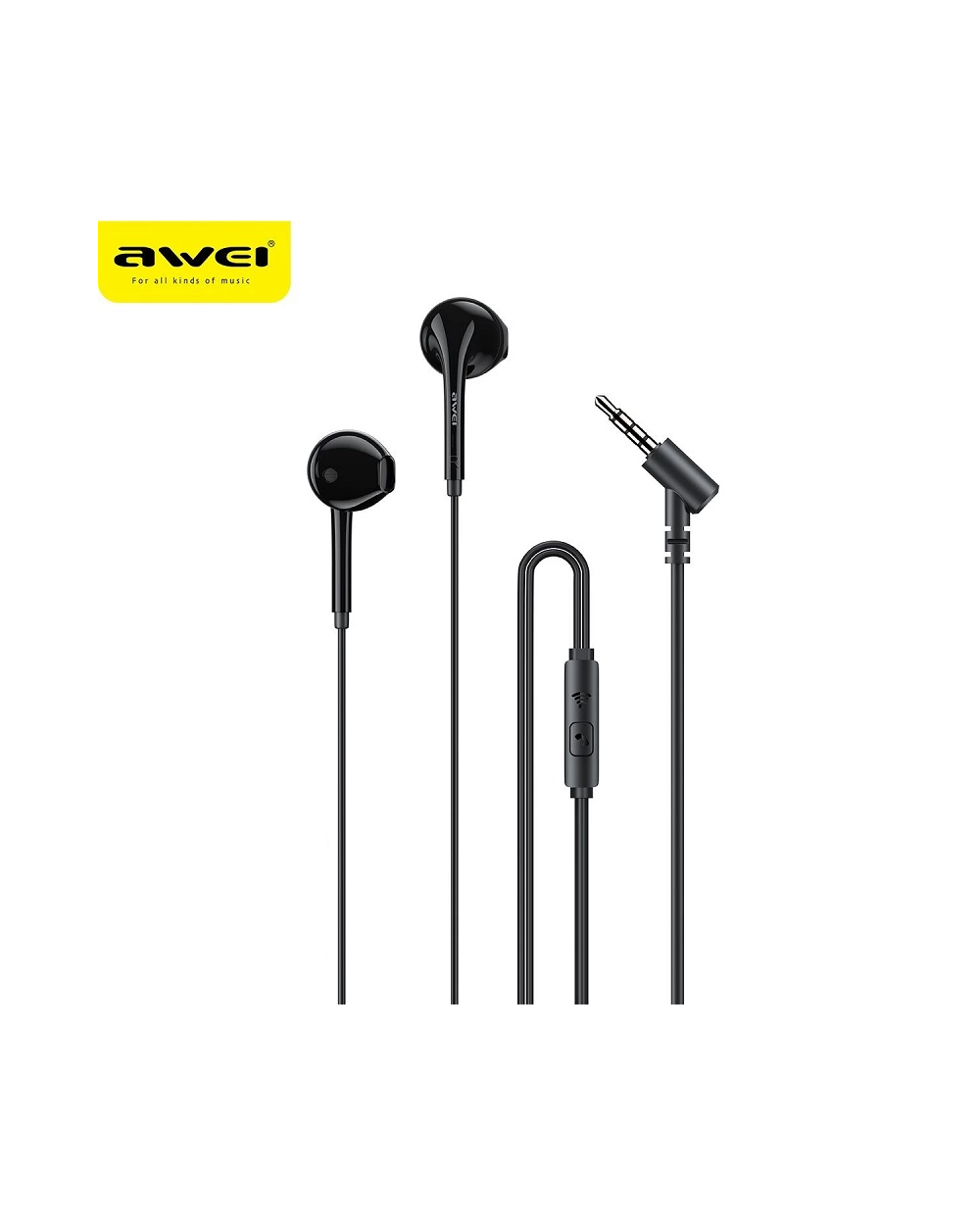 Ενσύρματα ακουστικά - PC-7 - AWEI
