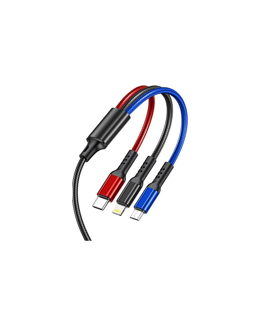 Καλώδιο φόρτισης &amp;amp; data 3in1 - Fast Charge - CL-971 - 1.2m - AWEI