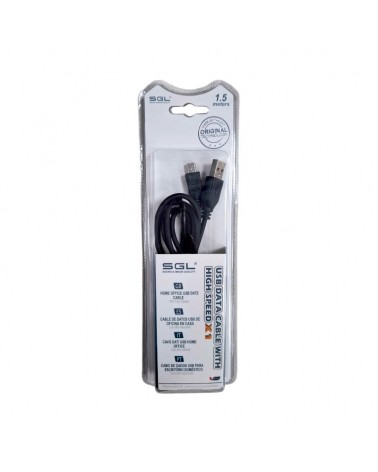 Καλώδιο μεταφοράς δεδομένων - Data - 3S - USB-A female/Micro USB male - 1.5m